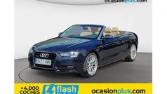Azul Usado 2012 Audi A5 Cabriolet Descapotable | 21.450 € (Precio justo)