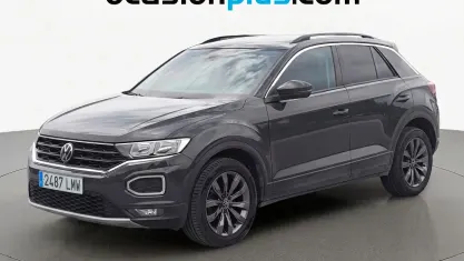 Usado VW T-Roc Advance 110 CV (80 kW) 2021 Gris SUV