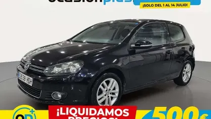 Usado VW Golf VI Sportline 105 CV (77 kW) 2011 Negro Utilitario