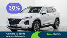 Blanco Usado 2020 Hyundai Santa Fe SUV | 25.990 € (Precio justo)