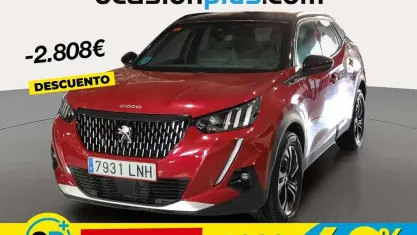 Usado Peugeot 2008 GTi 131 CV (96 kW) 2021 Rojo SUV