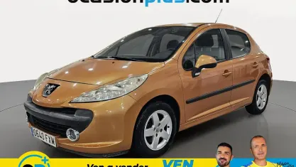 Usado Peugeot 207 Sport 95 CV (69 kW) 2007 Naranja Berlina