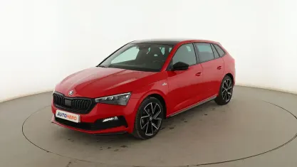 Usado Skoda Scala Monte Carlo 150 CV (110 kW) 2023 Rojo Utilitario