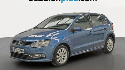 Usado VW Polo Advance 90 CV (66 kW) 2017 Azul Utilitario