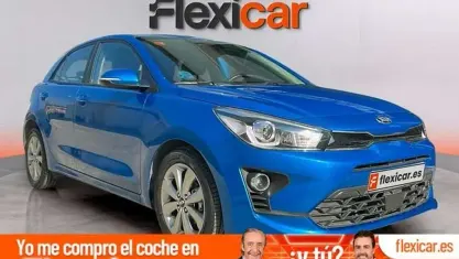 Usado Kia Rio 84 CV (61 kW) 2021 Azul Utilitario