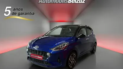 Usado Hyundai i10 85 CV (62 kW) 2022 Azul Utilitario