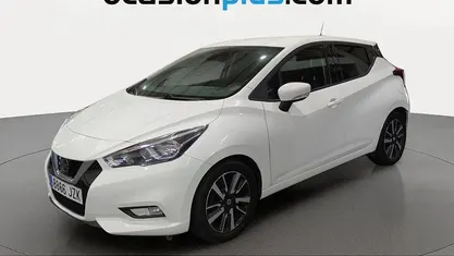 Usado Nissan Micra Acenta 71 CV (52 kW) 2017 Blanco Utilitario
