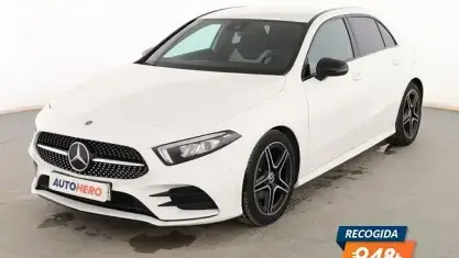 Usado Mercedes A200 AMG line 150 CV (110 kW) 2020 Blanco Berlina