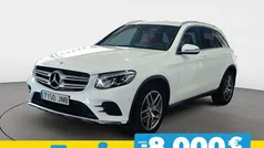 Blanco Usado 2016 Mercedes GLC220 AMG line SUV | 25.790 € (Buen precio)