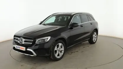 Usado Mercedes GLC220 Exclusive 170 CV (125 kW) 2018 Negro SUV