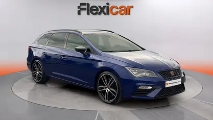 Usado Seat Leon ST 4Drive 300 CV (220 kW) 2019 Azul Familiar