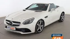 Blanco Usado 2017 Mercedes SLC250 AMG line Descapotable | 24.399 €