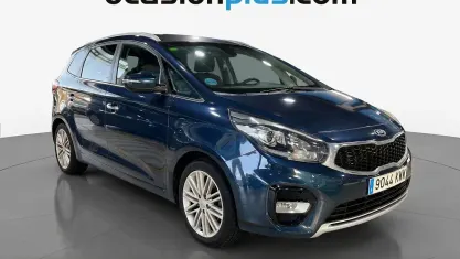 Usado Kia Carens 135 CV (99 kW) 2018 Azul Monovolumen