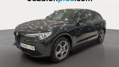 Usado Alfa Romeo Stelvio Sprint 201 CV (147 kW) 2022 Negro SUV