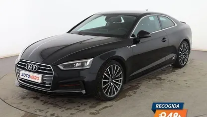 Usado Audi A5 S-Line 190 CV (139 kW) 2018 Negro Coupe