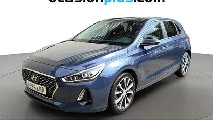 Usado Hyundai i30 Style 140 CV (102 kW) 2018 Azul Utilitario