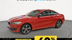 Rojo Usado 2015 BMW 220 Coupe | 17.600 € (Precio justo)
