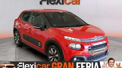 Käytetty Citroën C3 Feel 68 HP (50 kW) 2017 Punainen Viistoperä