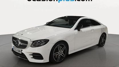 Usado Mercedes E220 AMG 194 CV (142 kW) 2018 Blanco Coupe