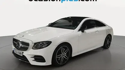 Blanco Usado 2018 Mercedes E220 AMG Coupe | 31.728 € (Precio justo)