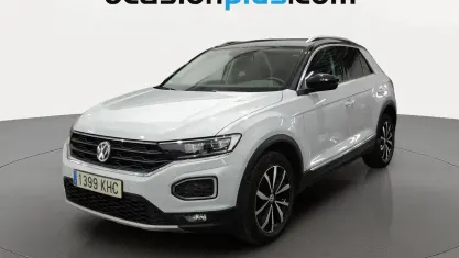 Usado VW T-Roc Advance 116 CV (85 kW) 2018 Gris plata SUV