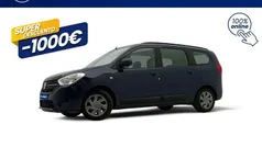 Azul Usado 2020 Dacia Lodgy Essentiel Monovolumen | 12.985 € (Precio justo)