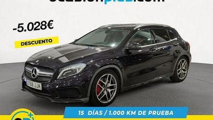 Usado Mercedes GLA45 AMG AMG 381 CV (280 kW) 2015 Negro SUV