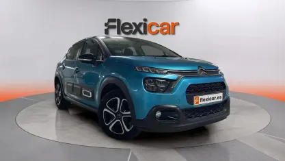 Usado Citroën C3 Feel 83 CV (61 kW) 2022 Azul Utilitario
