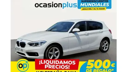 Usado BMW 116 116 CV (85 kW) 2016 Blanco Utilitario
