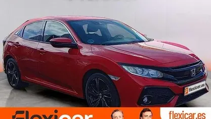 Usado Honda Civic Elegance 129 CV (94 kW) 2019 Rojo Utilitario