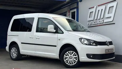 Usado VW Caddy Comfortline 109 CV (80 kW) 2013 Blanco Monovolumen