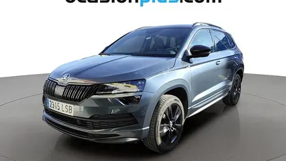 Usado Skoda Karoq SportLine 150 CV (110 kW) 2021 Gris SUV