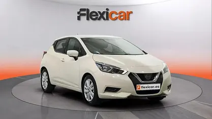 Usado Nissan Micra Acenta 117 CV (86 kW) 2019 Beige Utilitario