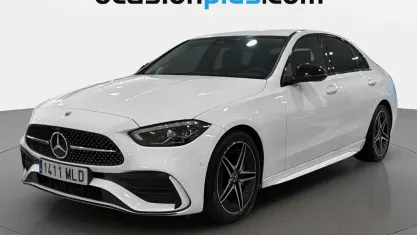 Usado Mercedes C200 AMG 163 CV (119 kW) 2023 Blanco Berlina