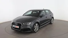 Gris Usado 2019 Audi A3 Sportback S-Line Berlina | 21.699 € (Buen precio)