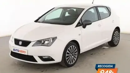 Usado Seat Ibiza CONNECT 90 CV (66 kW) 2017 Blanco Berlina