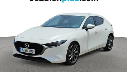 Usado Mazda 3 122 CV (89 kW) 2019 Blanco Utilitario