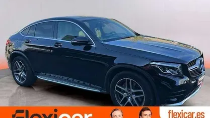 Usado Mercedes GLC220 170 CV (125 kW) 2018 Negro SUV