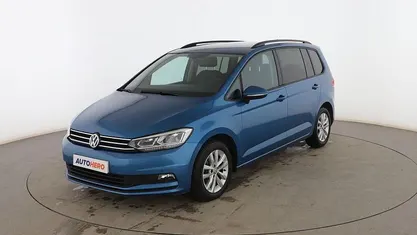 Azul Usado 2018 VW Touran Advance Monovolumen | 20.699 € (Precio justo)