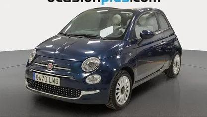 Usado Fiat 500C Dolcevita 71 CV (52 kW) 2022 Azul Descapotable