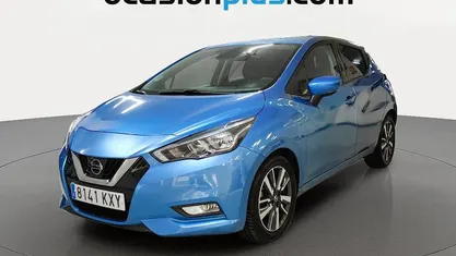 Occasion Nissan Micra N-Connecta 90 PK (66 kW) 2019 Blauw Hatchback