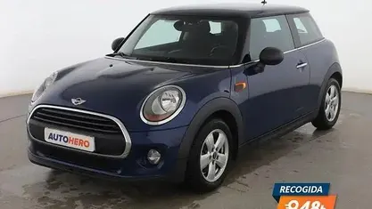 Begagnad Mini ONE 102 HK (75 kW) 2014 Blå Halvkombi