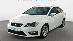 Blanco Usado 2015 Seat Leon ST FR Familiar | 13.900 € (Precio justo)