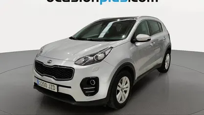 Usado Kia Sportage 115 CV (84 kW) 2017 Gris plata SUV