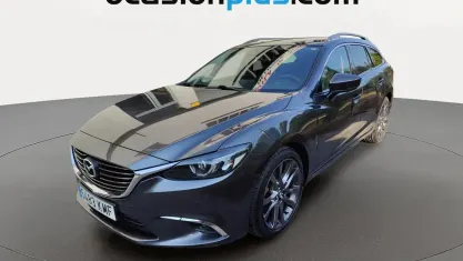 Usado Mazda 6 Luxury 150 CV (110 kW) 2018 Gris Familiar