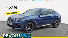 Azul Usado 2021 BMW X4 SUV | 46.990 € (Precio justo)