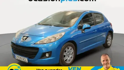 Usado Peugeot 207 Business-Line 70 CV (51 kW) 2011 Azul Utilitario