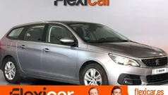 Gris Usado 2021 Peugeot 308 Active Utilitario | 13.490 € (Buen precio)
