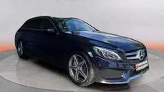 Usado 2017 Mercedes C220 AMG line Familiar | 22.790 € (Precio justo)