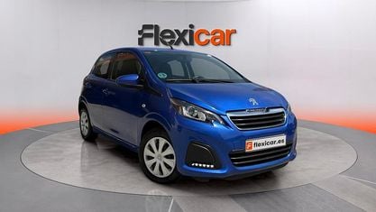 Begagnad Peugeot 108 Active 72 HK (52 kW) 2021 Blå Halvkombi